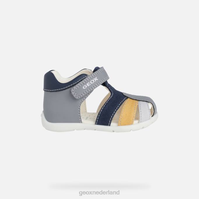 Geox Elthaanse babyjongen 282Z1483 grijs/marineblauw