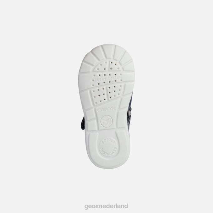 Geox Elthaanse babyjongen 282Z1484 donker marineblauw/rood