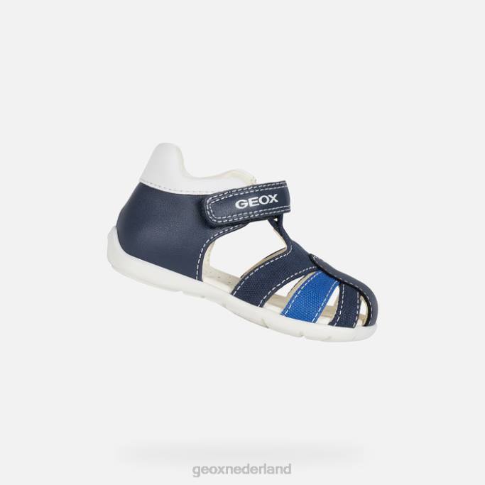 Geox Elthaanse babyjongen 282Z1485 marine/koninklijk