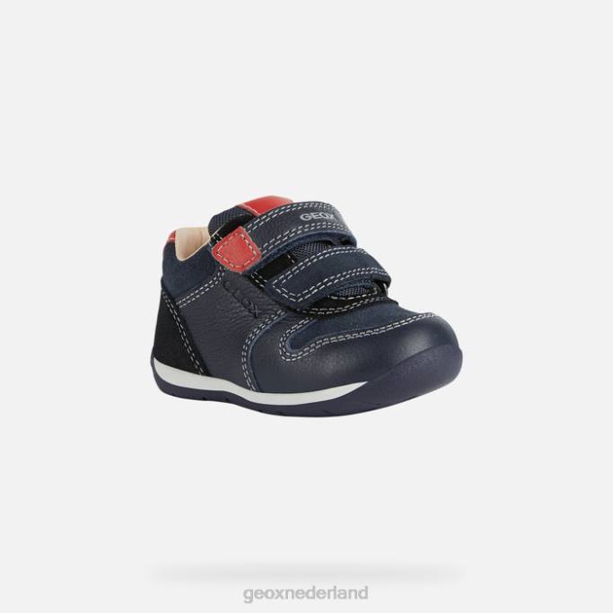 Geox elke babyjongen 282Z1473 marine/rood