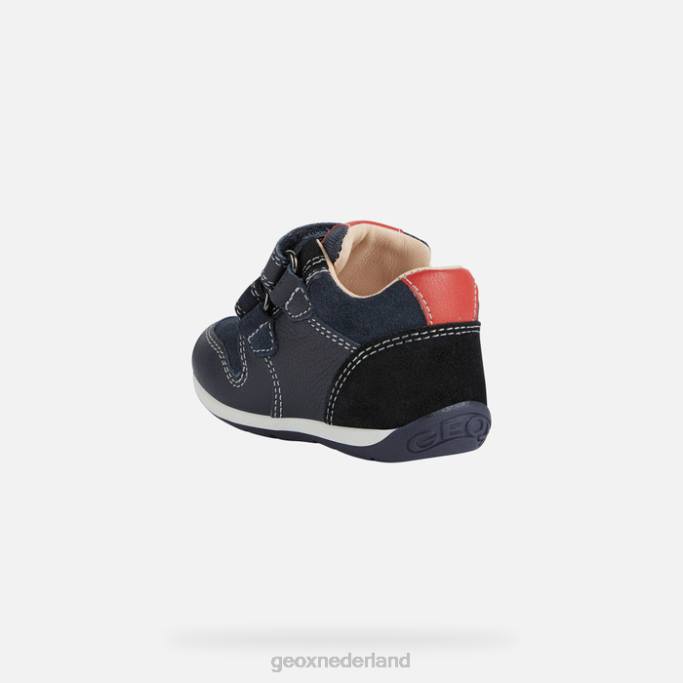 Geox elke babyjongen 282Z1473 marine/rood