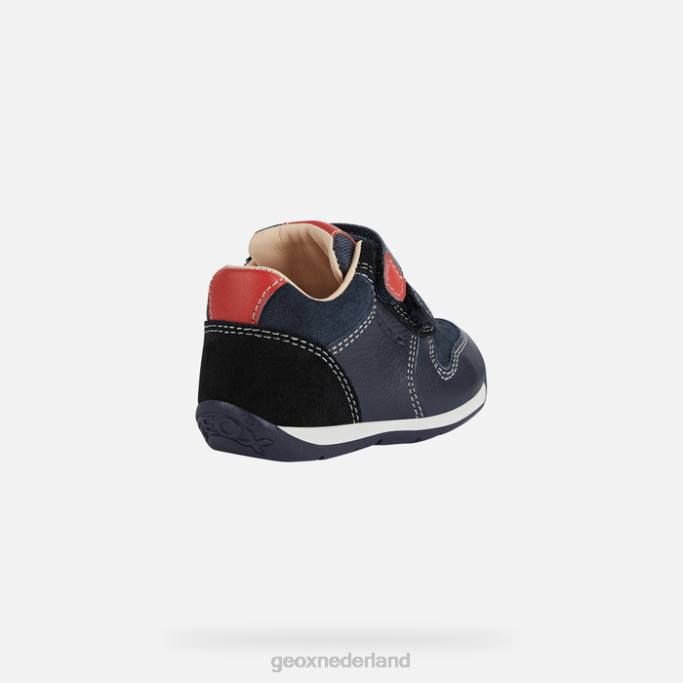 Geox elke babyjongen 282Z1473 marine/rood