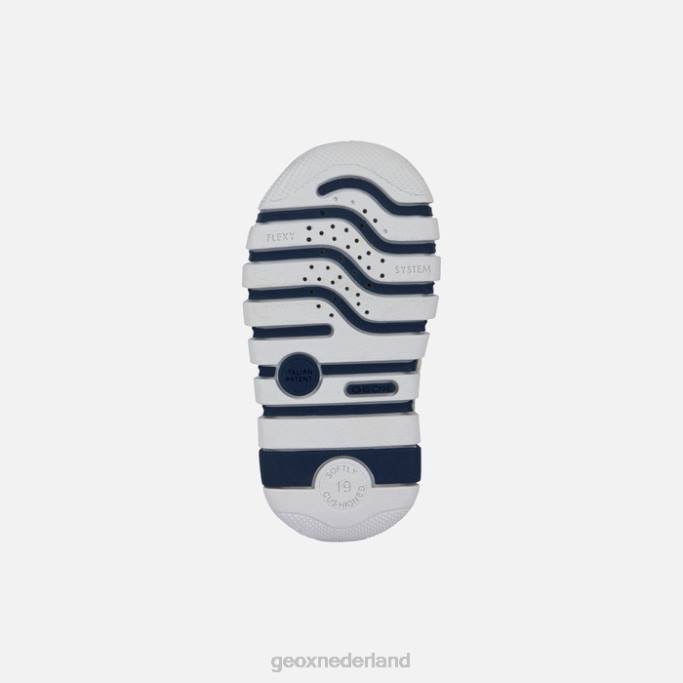 Geox iupidoo jongetje 282Z1455 wit/marineblauw