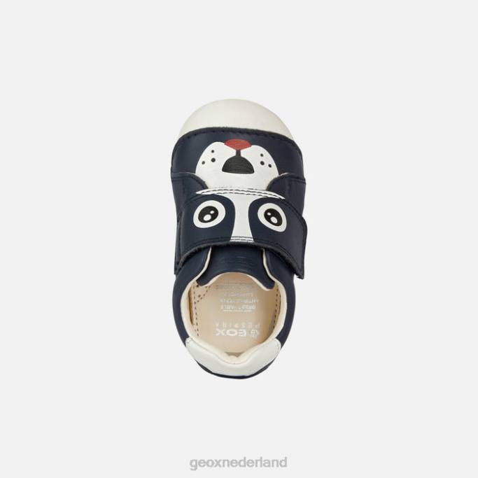Geox tut baby 282Z2021 marine/wit