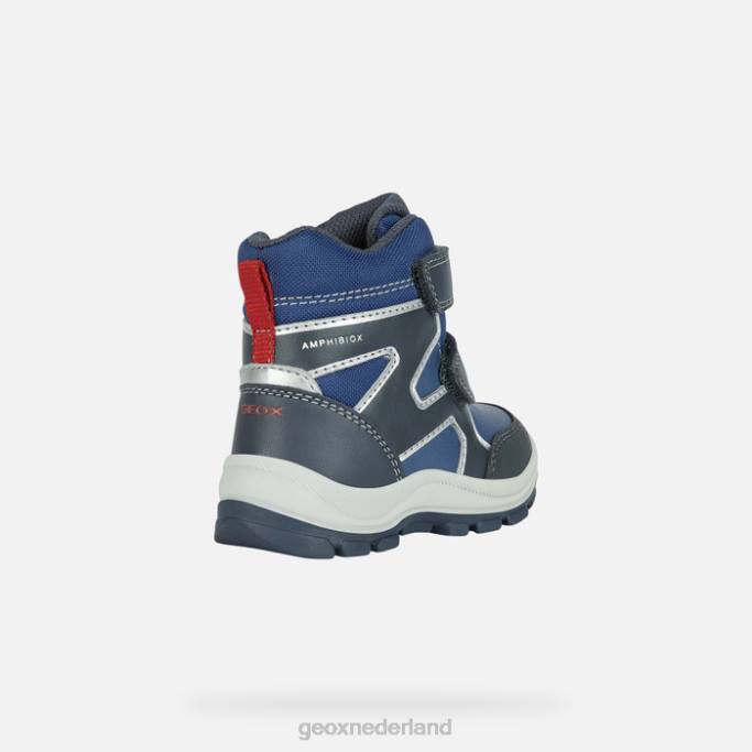 Geox flanfil abx peuter 282Z1440 marineblauw