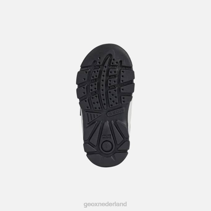 Geox flanfil peuter 282Z1633 zwart/oranje