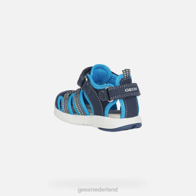Geox sandaal multy peuter 282Z1436 marine/azuur
