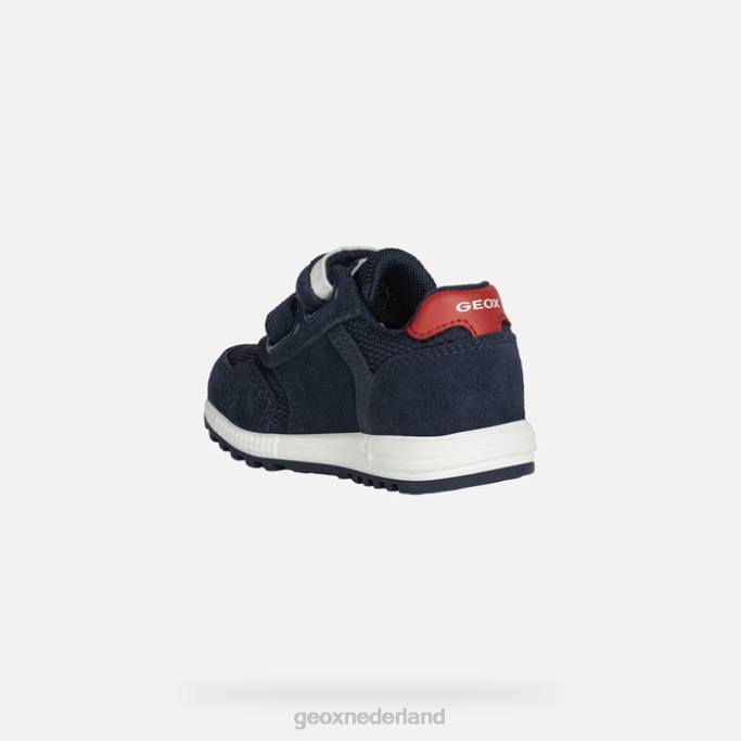 Geox alben peuter 282Z1452 marine/wit