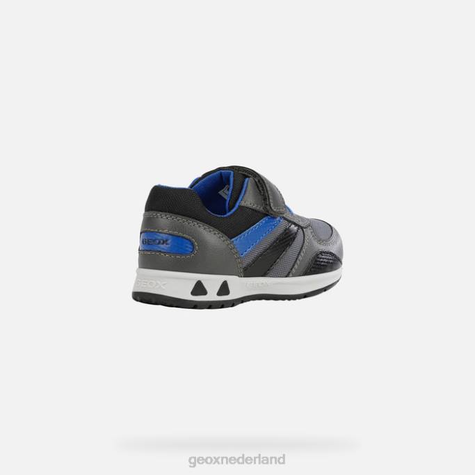 Geox pavlis peuter 282Z1628 donkergrijs/koningsblauw