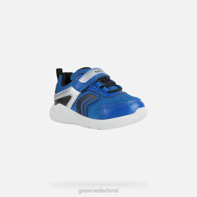 Geox sprintje peuter 282Z1519 koninklijk/zwart