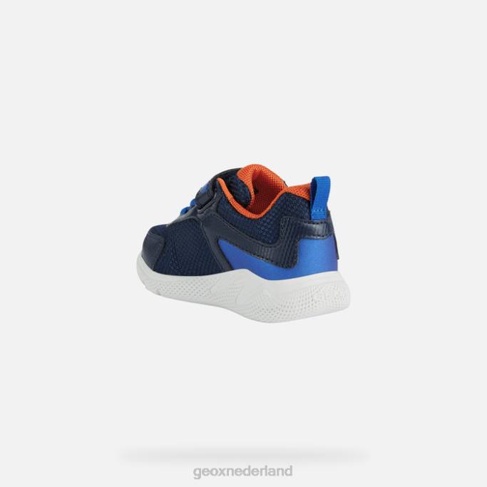 Geox sprintje peuter 282Z1520 marine/koninklijk