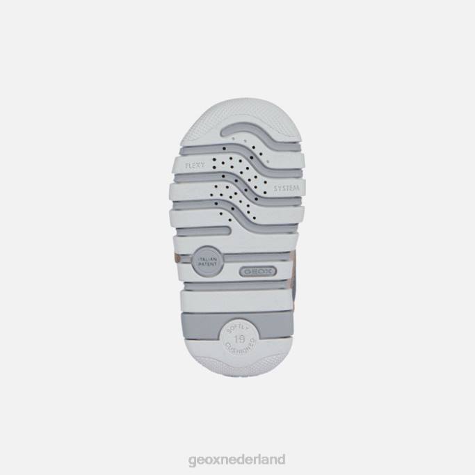 Geox iupidoo meisje 282Z1432 lichtroze/wit