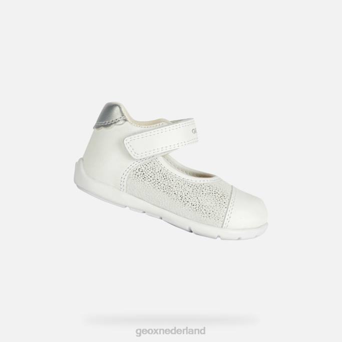 Geox kaytan meisje 282Z2023 wit zilver