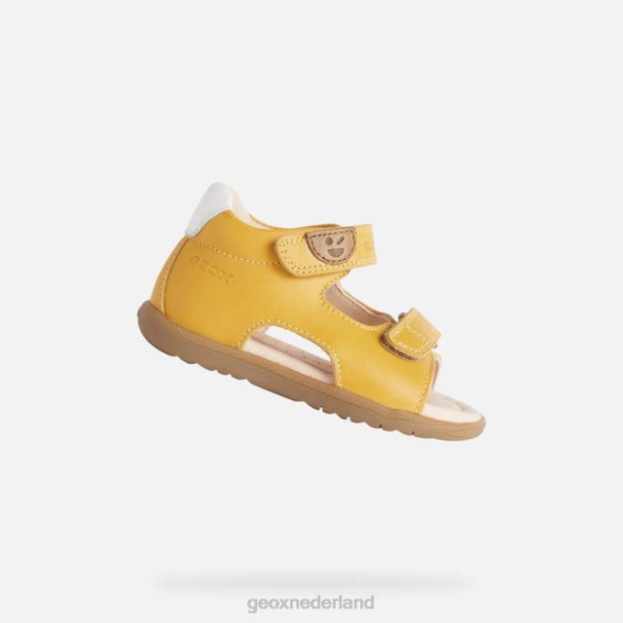 Geox sandaal macchia baby 282Z1616 okergeel
