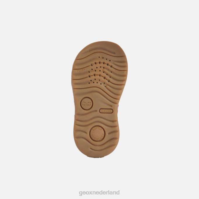 Geox sandaal macchia meisje 282Z1625 fuchsia/wit