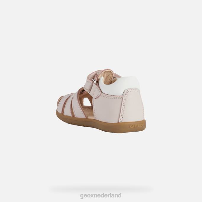 Geox sandaal macchia meisje 282Z1626 licht roos