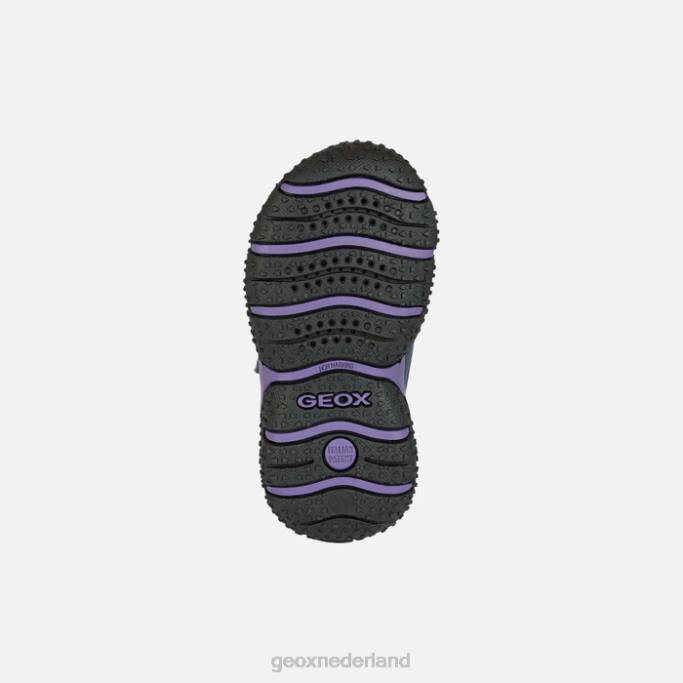 Geox Baltische abx peuter 282Z1481 marine/paars