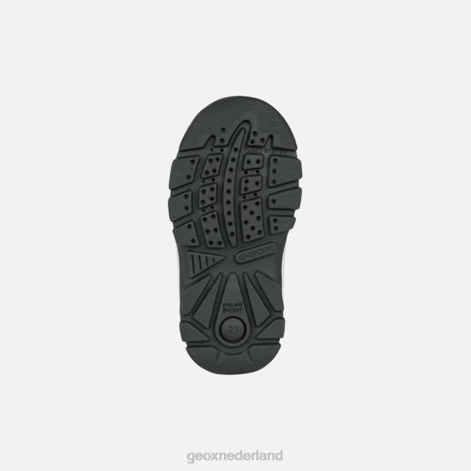 Geox flanfil abx peuter 282Z1562 bordeaux/roze