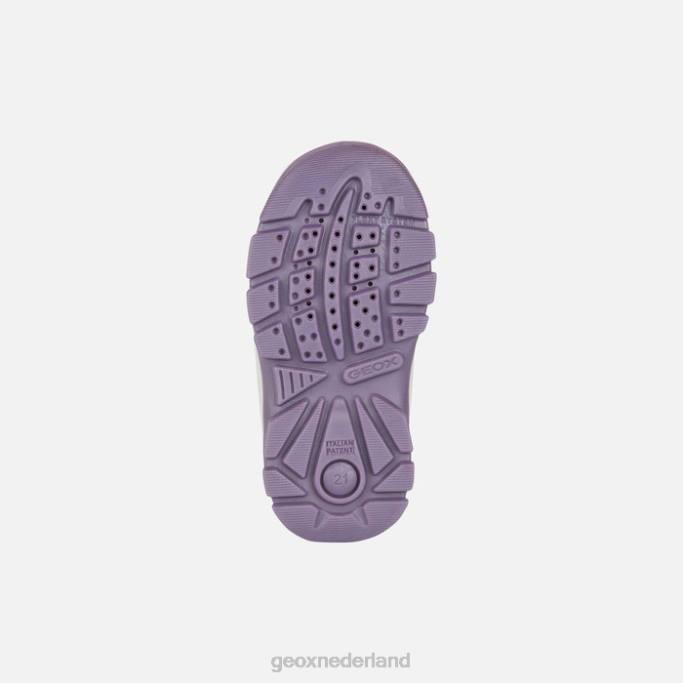 Geox flanfil abx peuter 282Z1563 zwart/violet