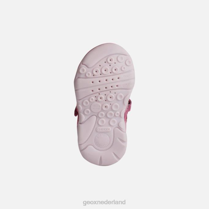 Geox sandaal agasim peuter 282Z1513 fuchsia/roze