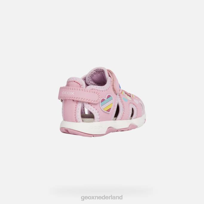 Geox sandaal multy peuter 282Z1469 roze/veelkleurig