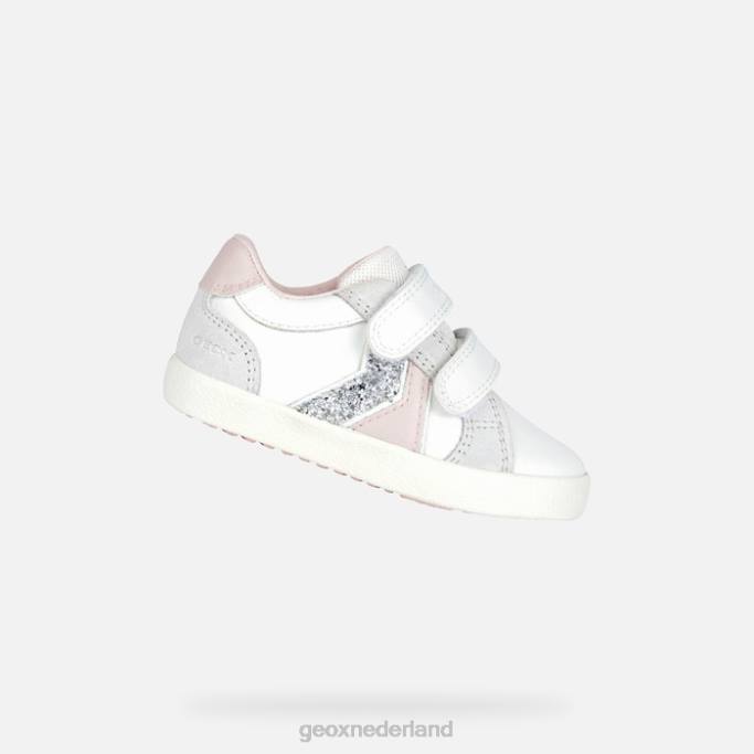 Geox Kilwi peuter 282Z2015 wit/lichtroze