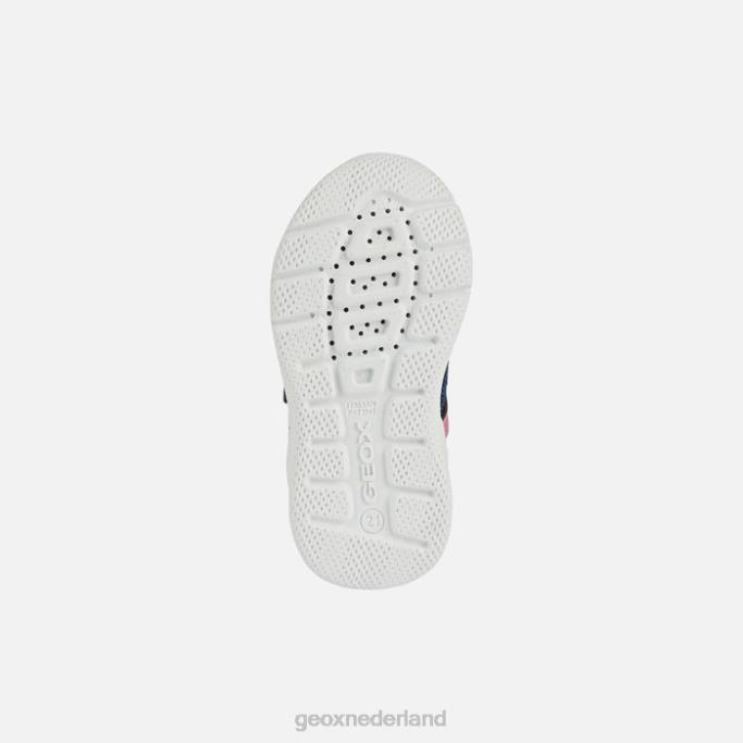 Geox sprintje peuter 282Z1488 marine/fuchsia