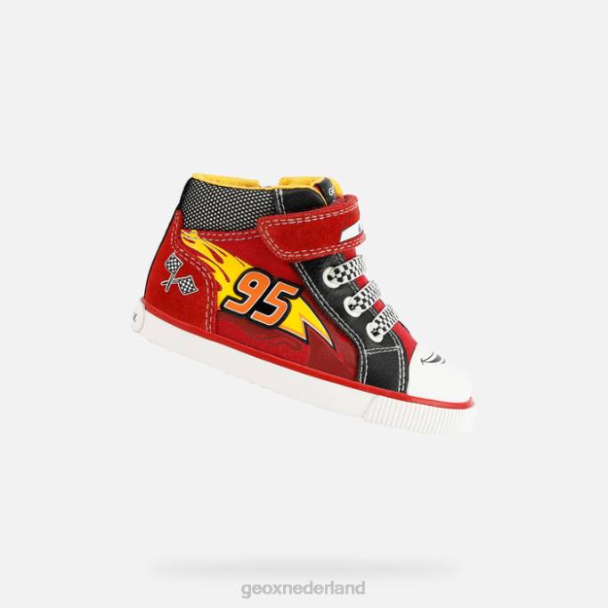 Geox Kilwi peuter 282Z1622 rood Zwart