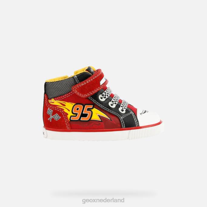 Geox Kilwi peuter 282Z1622 rood Zwart