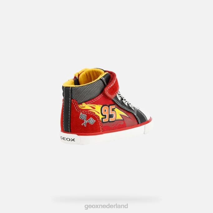 Geox Kilwi peuter 282Z1622 rood Zwart