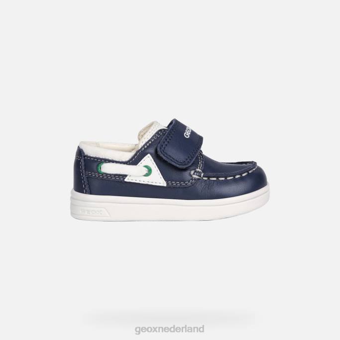 Geox djrock peuter 282Z2025 marine/wit