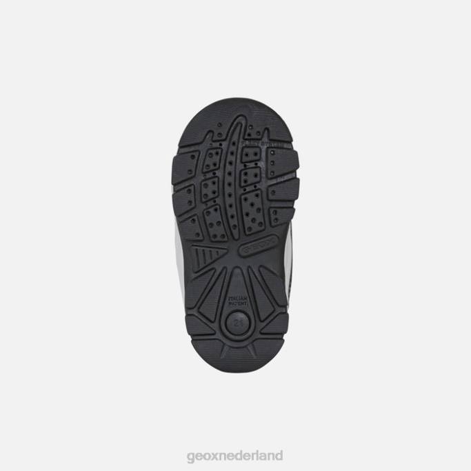 Geox flanfil abx peuter 282Z1444 rood Zwart