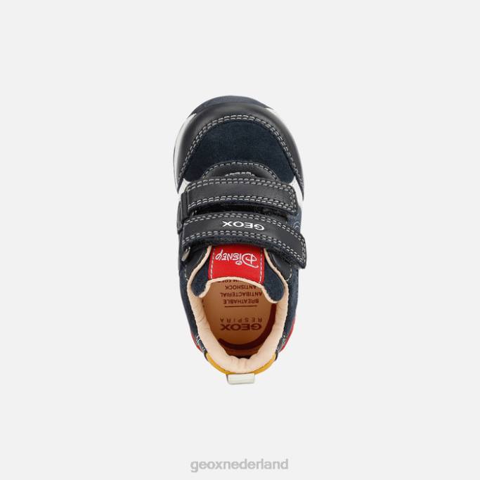 Geox rishon jongetje 282Z1602 marine/wit