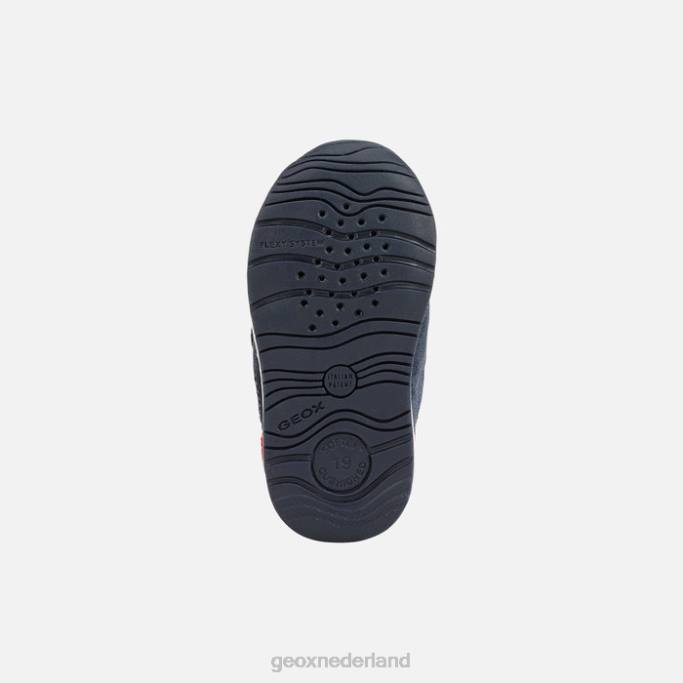 Geox rishon jongetje 282Z1602 marine/wit