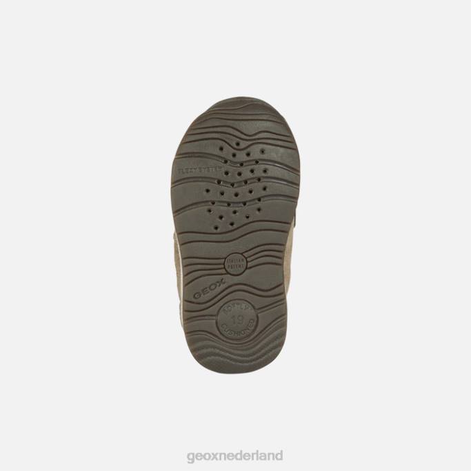 Geox rishon schatje 282Z1499 rookgrijs/platina