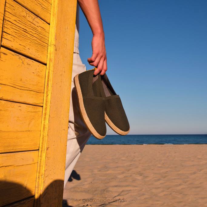 Geox pantelleria-man 282Z710 leger