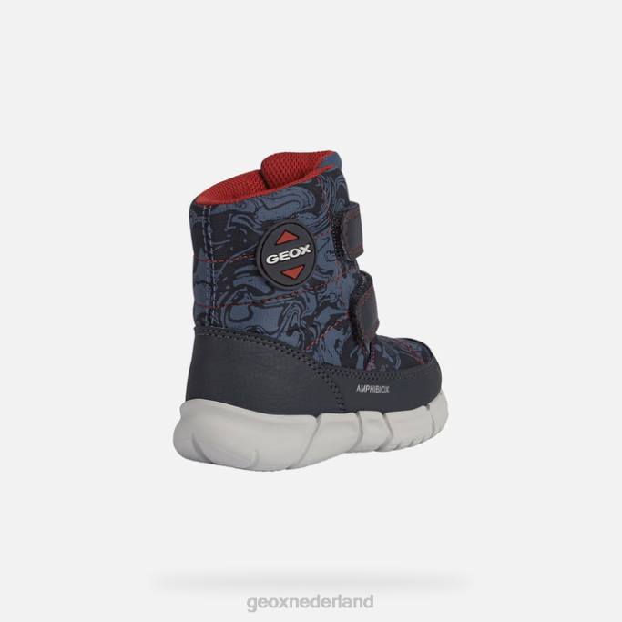 Geox flexyper abx baby 282Z891 avio/rood