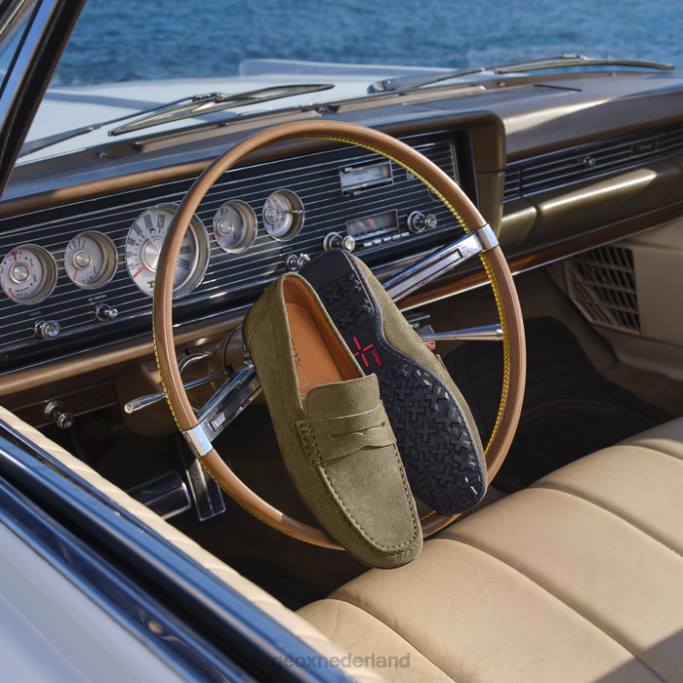 Geox Kosmopolis greep man 282Z728 donkere steen