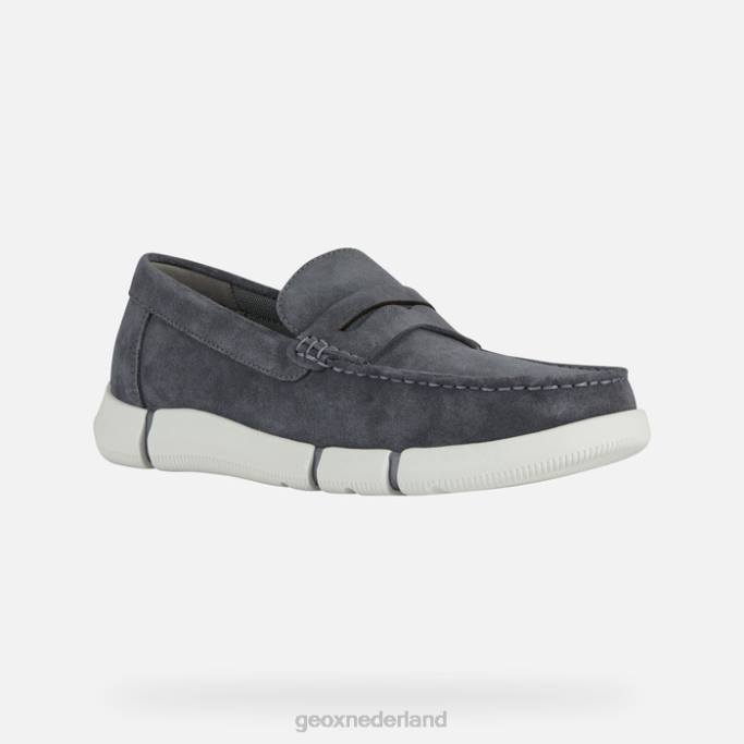 Geox adapter m man 282Z733 donkere steen