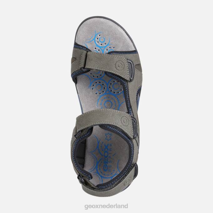 Geox spherica ec5 man 282Z1754 licht olijfgroen/duifgrijs