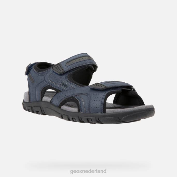 Geox strada man 282Z931 marine/donkergrijs