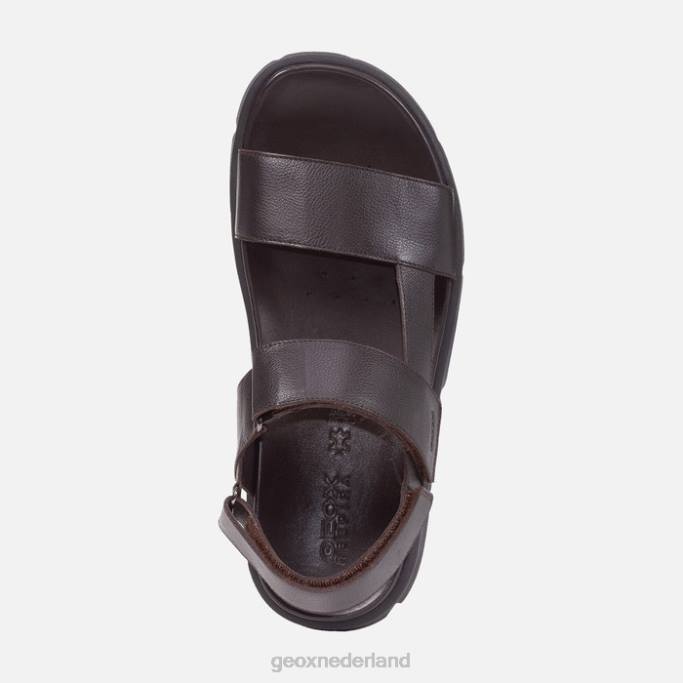 Geox x en 2s man 282Z1757 bruin katoen