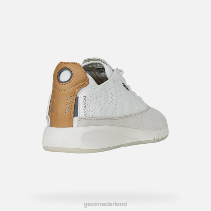 Geox aerantis man 282Z800 papyrus/wit