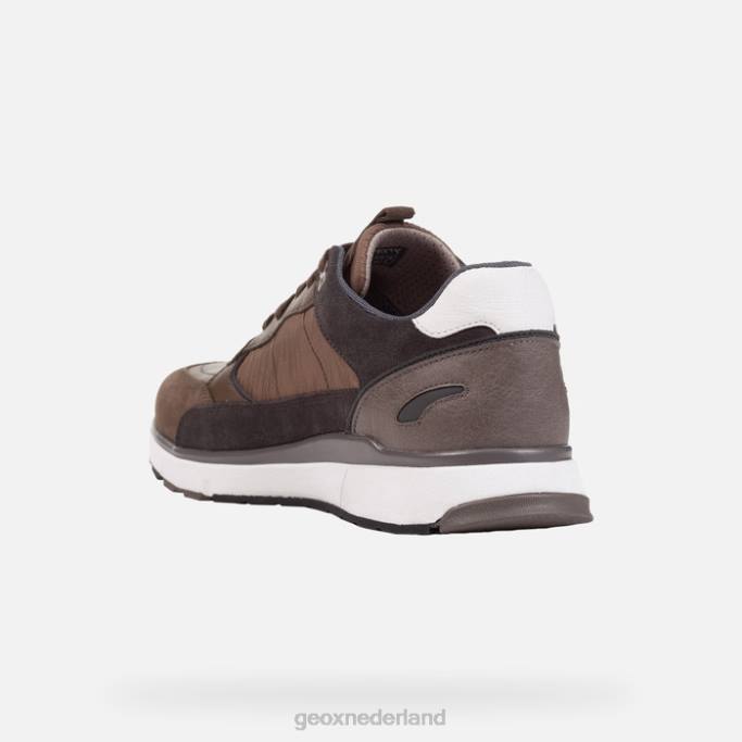 Geox dolomia abx man 282Z645 donker olijfgroen