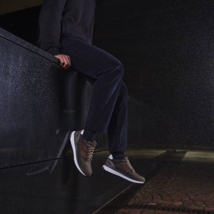 Geox dolomia abx man 282Z645 donker olijfgroen