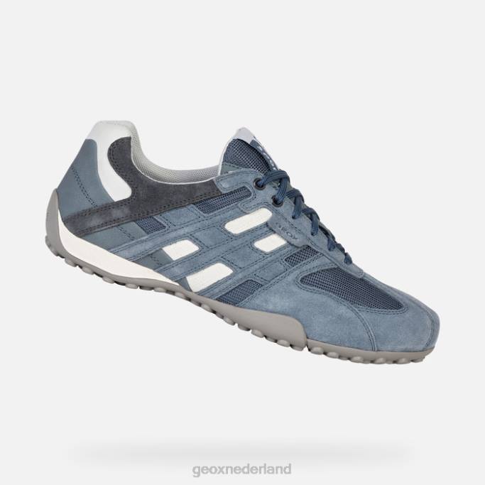 Geox slangenmens 282Z1747 spijkerbroek/wit