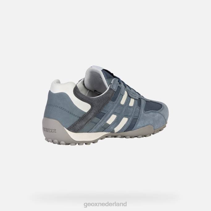 Geox slangenmens 282Z1747 spijkerbroek/wit