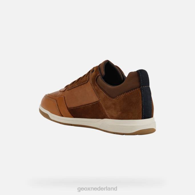 Geox spherica ec3 man 282Z934 cognac/lichtbruin