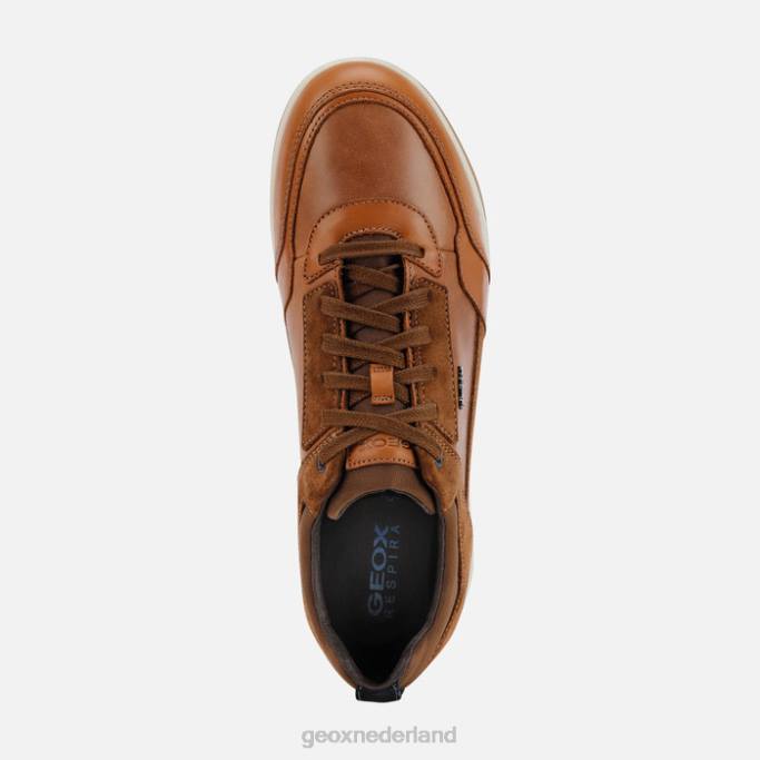 Geox spherica ec3 man 282Z934 cognac/lichtbruin