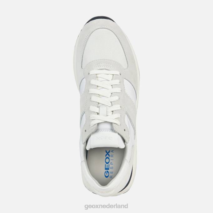 Geox spherica vseries man 282Z1660 gebroken wit/lichtgrijs